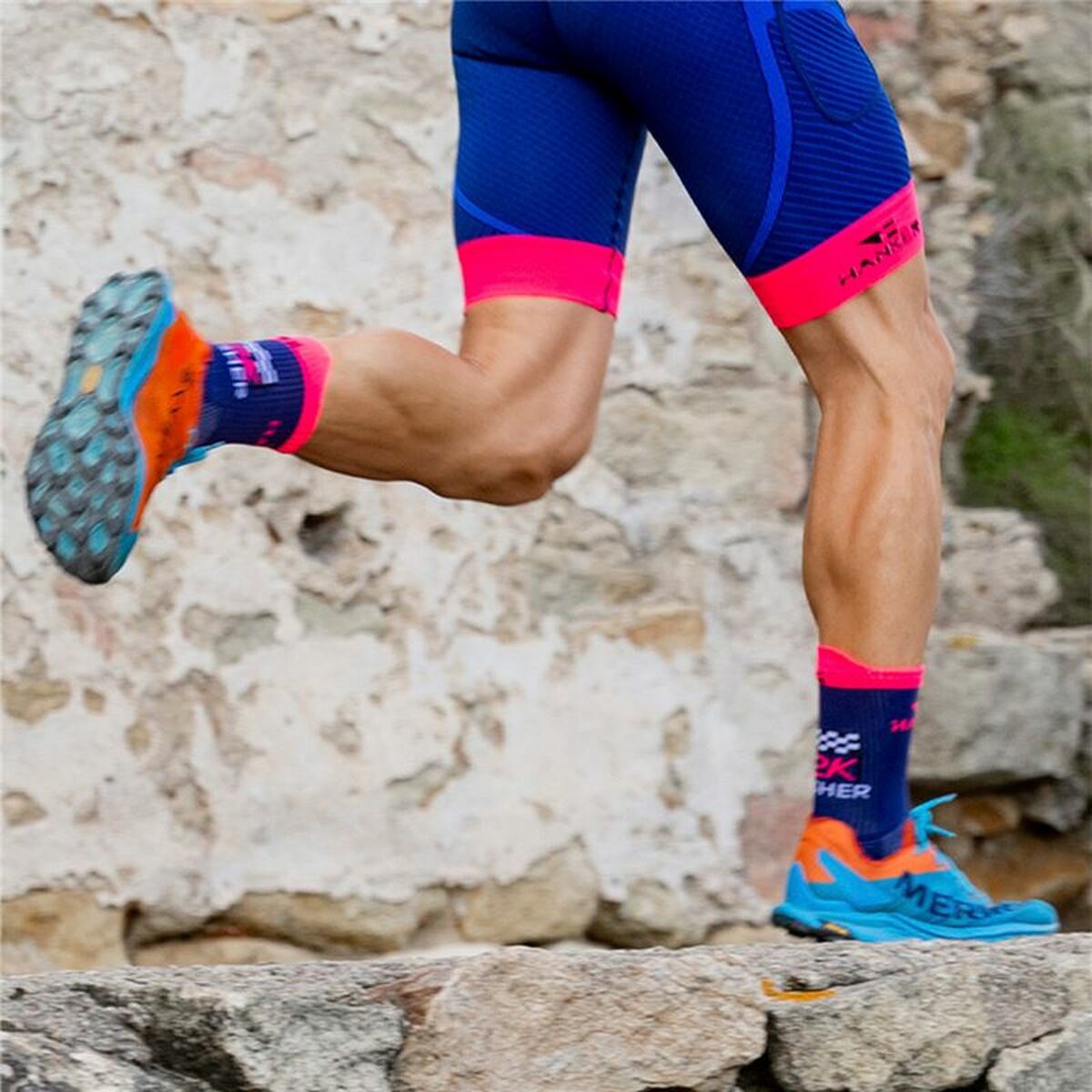 8435705716215_S64180004_P30.jpg Sports Socks Hanker Run Blue Running - Image 3
